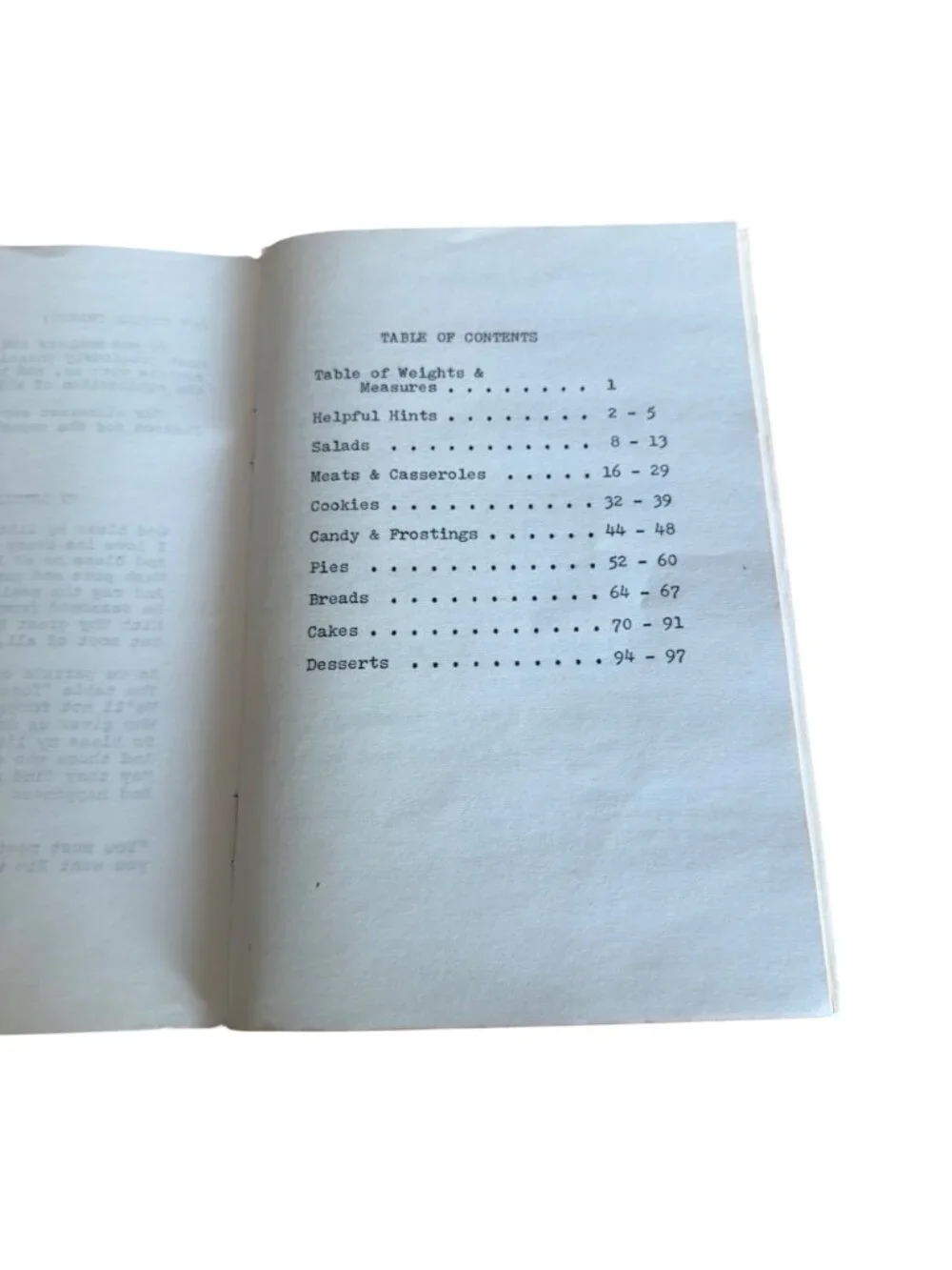 Kountry Kitchen Recipes Cookbook 1974 Hope United Methodist Melbourne FL Typed - Picture 5 of 12